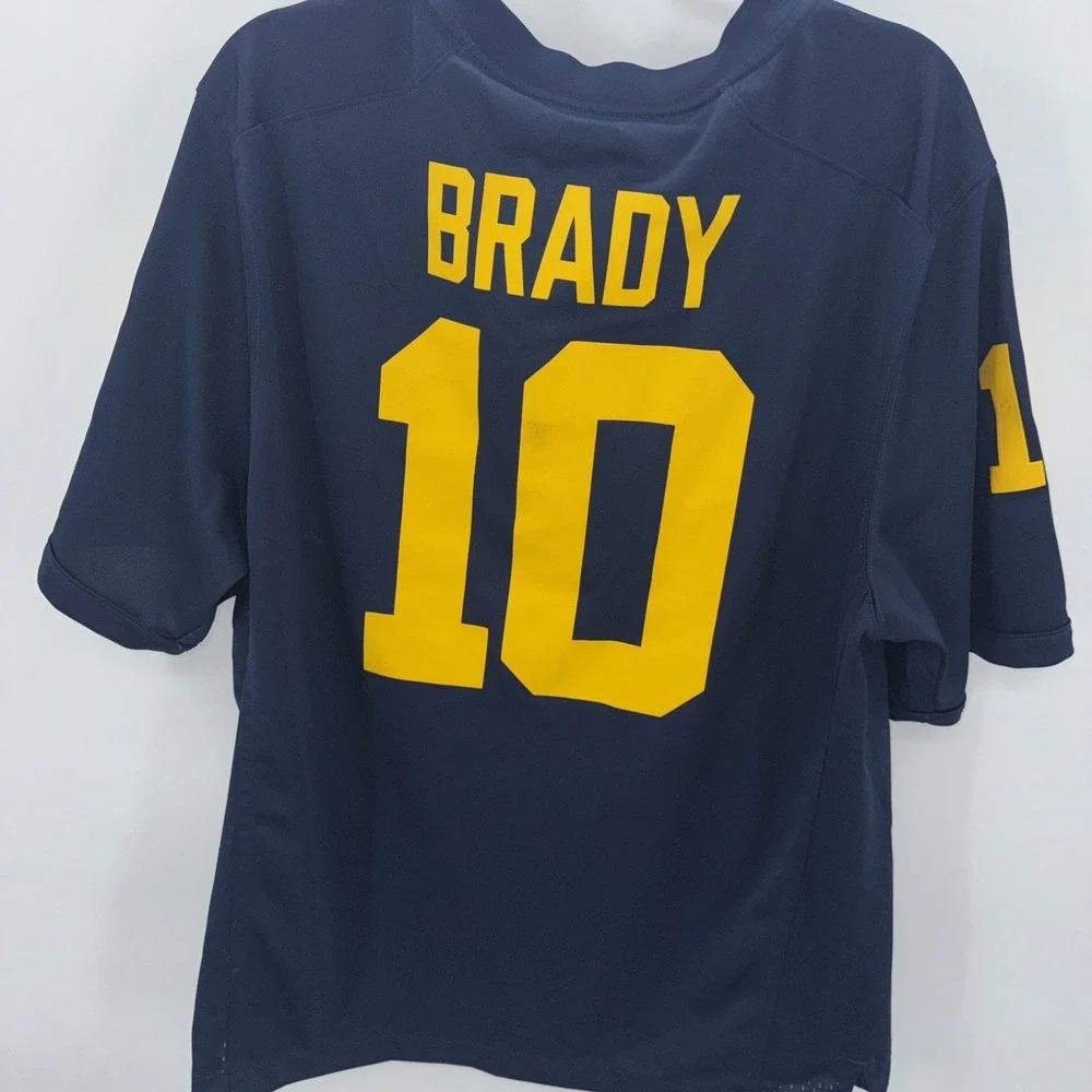 Tom Brady Michigan Wolverines Nike Jordan Brand Alumni Player Game‎ Jersey XL
